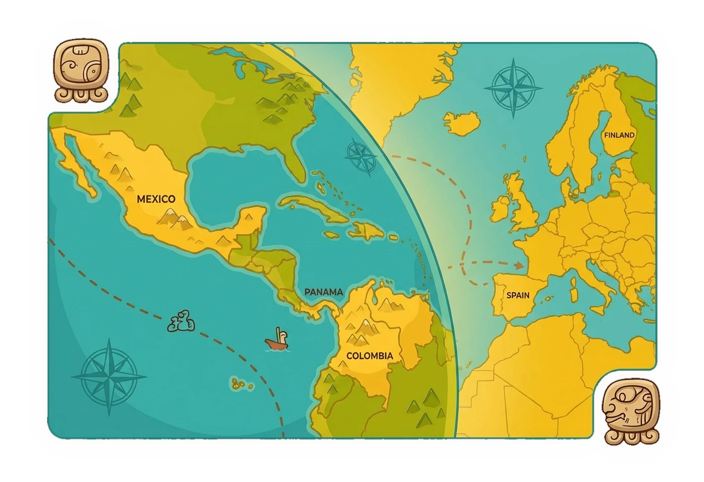 Jetin reittikartta Kaakkois-Aasiaan